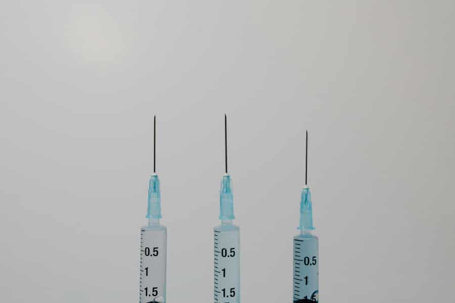 3 seringues qui amènent une phobie des piqûres chez certaines personnes